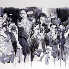 paparazzi-2018-watercolor-50x35-cm